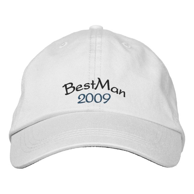 BestMan Hat - Anpassad - Anpassad Broderad Keps (Framsida)