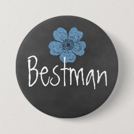 Bestman Vild Blue Ro Chalkboard Knapp