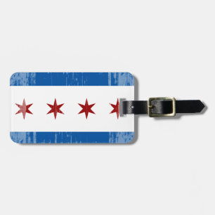 BESTRÖMD CHICAGO-FLAGG .png Bagagebricka