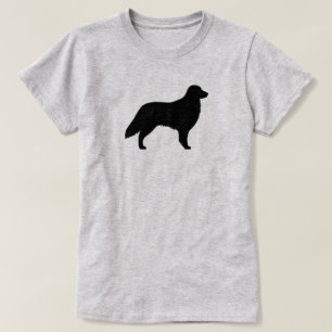 Bestruken RetrieverSilhouette för lägenhet T-shirt
