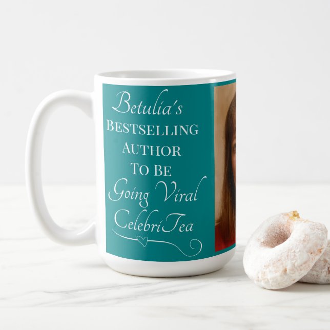 Bestsale Author to be go Viral CelebriTea Kaffemugg (Med munk)