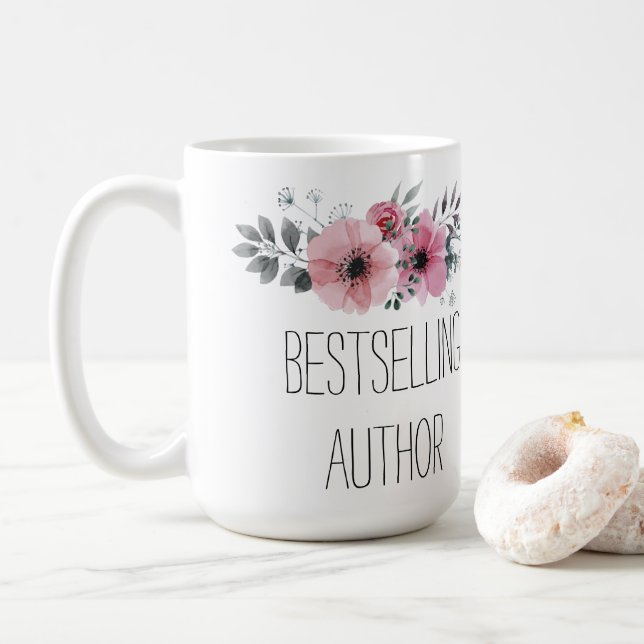 Bestsell Author Kaffemugg (Med munk)