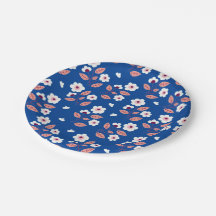 Bestseller blommigt blue design för bröllop