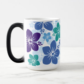 Bestseller Hawaiian Hibiscus Bakgrundsdesign Magisk Mugg