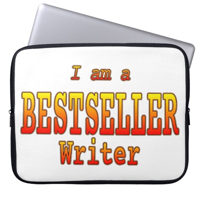 Bestseller Writer Laptop sleeve Anpassade (Framsidan)