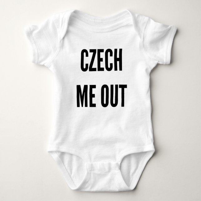 Bestselling baby showertjeck mig ut t shirt (Framsida)