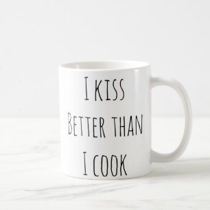 Bestselling kysser jag bättre, än jag lagar mat kaffemugg