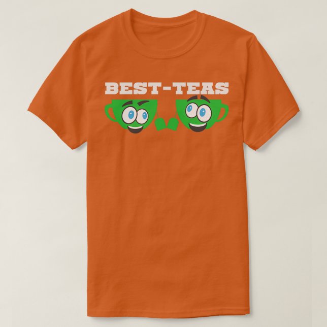 BestTeas Pun Joke Drinker Coffee Kopp T Shirt (Design framsida)