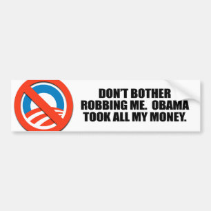 BESVÄRA INTE ATT RÅNA MIG. OBAMA TOG ALLA MIN BILDEKAL