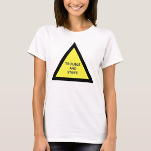 Besvära och tvistvarningsT-tröja T-shirt