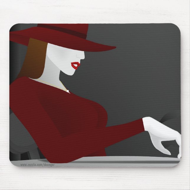 Besvära väntningar för mig - Mousepad Musmatta (Framsidan)