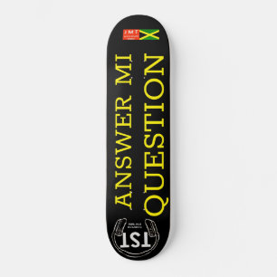 BESVARAR MI-FRÅGESKATTOR MINI SKATEBOARD BRÄDA 18,5 CM