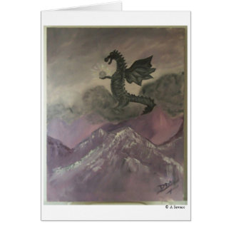 Besvärjelse av trollkarlen hälsningskort