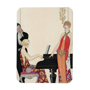 Besvärjelse illustration för 'Gazette du Bon Ton Magnet