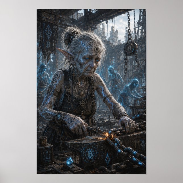Besvikelse / Kedjesmed / Fabrik Poster (Framsidan)