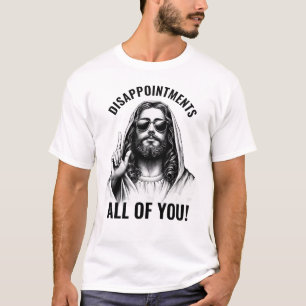Besvikelser Allihop - Roligt Jesus Meme T Shirt