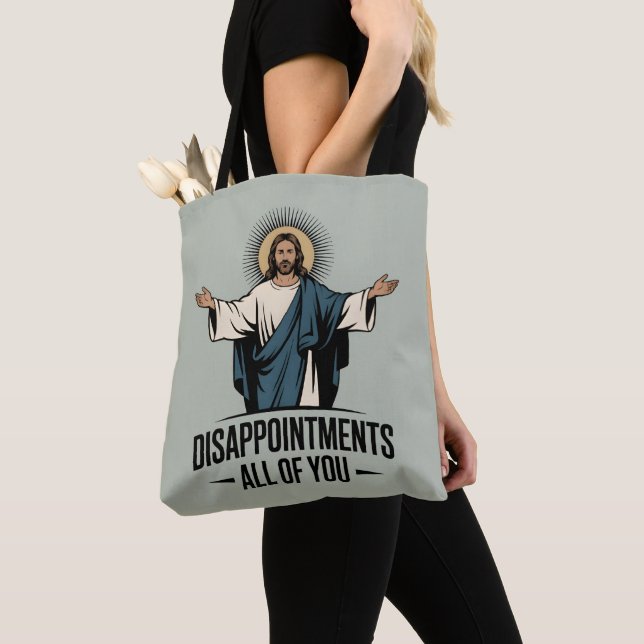 Besvikelser mot er Jesus Memmer Tygkasse (Närbild)