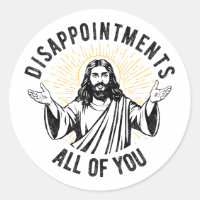 Besvikelser mot er, kristen Jesus.