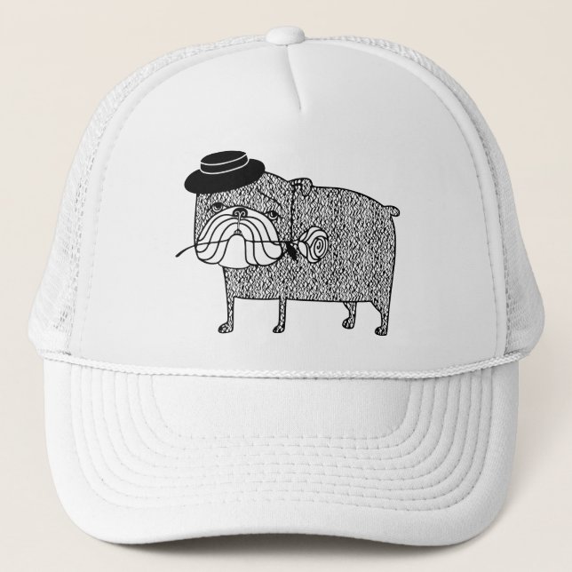 Besviken Bulldog: Sorglig Romans Keps (Framsida)