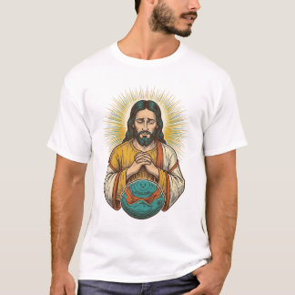 Besviken Jesus Deflaterad Träningsboll Gym Fail T Shirt
