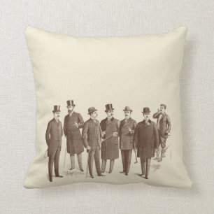 Besynnerliga manar för soffa för vintagestil kudde