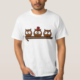 Besynnerliga ugglor - Dr T'Wit T'Who T-shirt