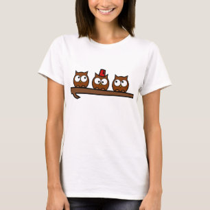 Besynnerliga ugglor - Dr T'Wit T'Who T-shirt