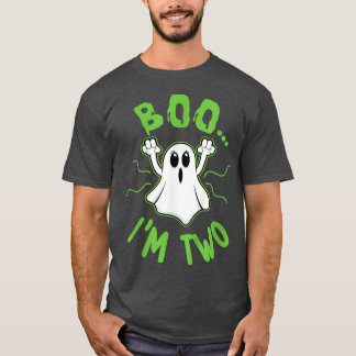 Besynt Boo I är 2 Halloween Costume Ghost T Shirt