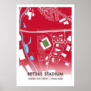 bet365 Stadium Poster - Stoke City FC:s hem