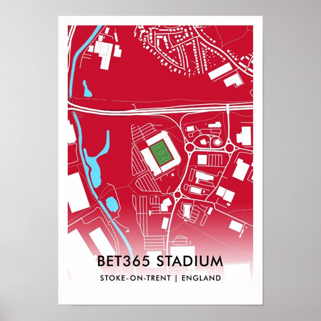 bet365 Stadium Poster - Stoke City FC:s hem (Framsidan)