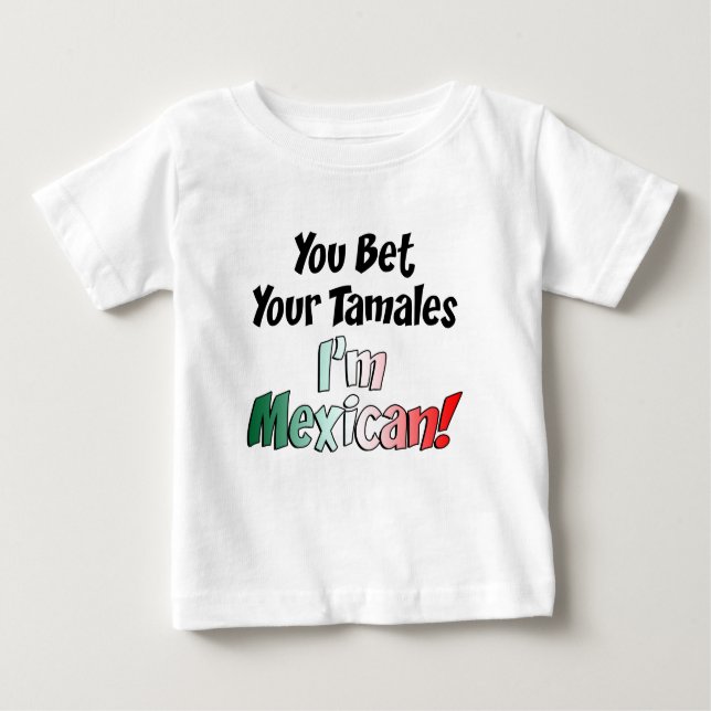Bet Din Tamales Mexican T-shirt (Framsida)