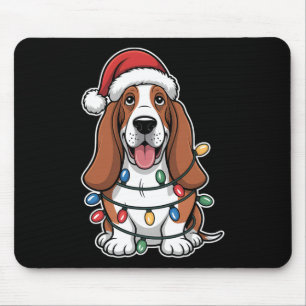Bet Hound insvälld i julklapp Ljus Musmatta