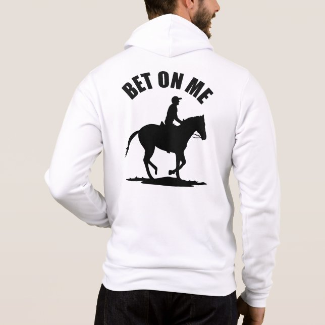 Bet On Me - Tävlan Horse T Shirt (Baksida)