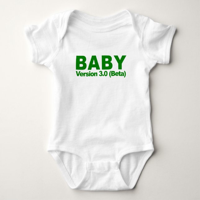 (Beta) BABYversion 3,0, T-shirt (Framsida)