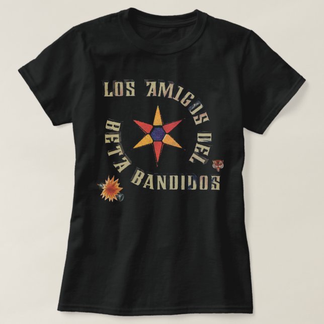 Beta Band - Los Amigos del Beta Bandidos - 3 E T Shirt (Design framsida)