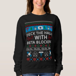 Beta Blockers - Nurse Ugly jul Sweater T Shirt