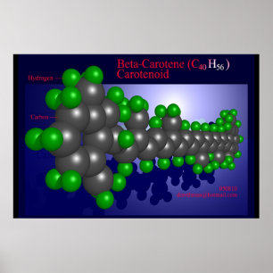 Beta-Carotene (tryck) Poster