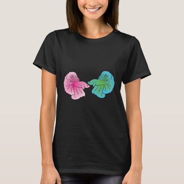 Beta Fish 527 T Shirt (Framsida)