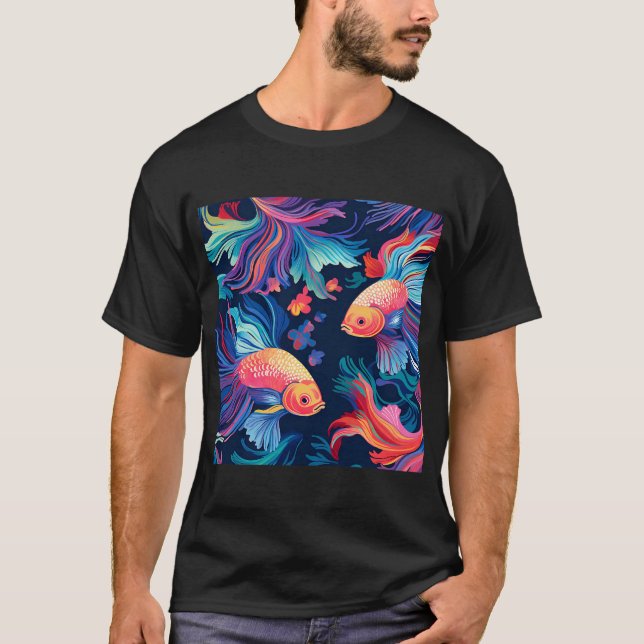 Beta-fisk T Shirt (Framsida)