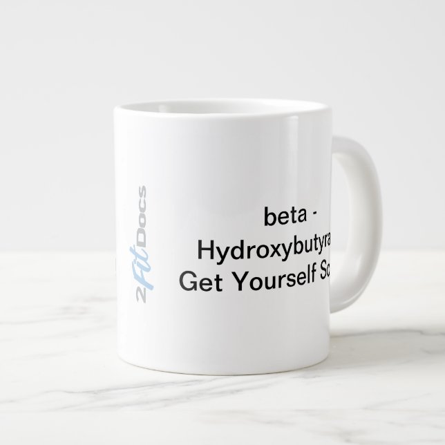 beta-hydroxibutyrat Mugg (20oz) Jumbo Mugg (Framsida höger)