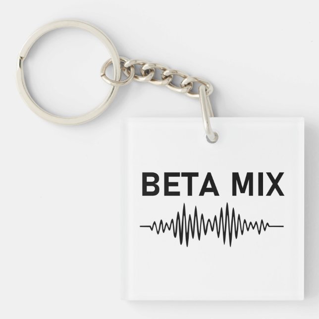 Beta Mix - Audio Waveform (Framsidan)