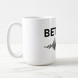 Beta Mix - Audio Waveform Kaffemugg