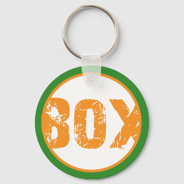 Beta Omega Chi Keychain-BOX Nyckelring (Framsida)