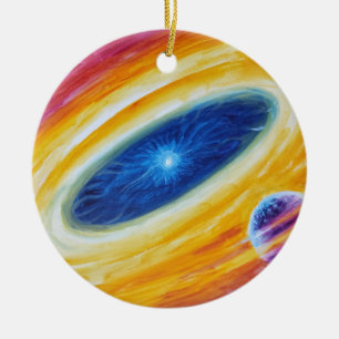 Beta Pictoris Julgransprydnad Keramik