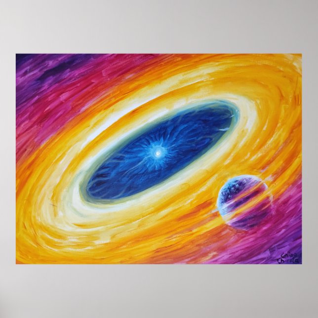Beta pictoris poster (Framsidan)