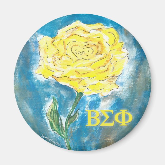 Beta Sigma Phi Magnet (Framsidan)