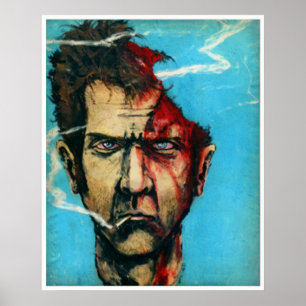 "BETAGET MED ENSAMT ", POSTER
