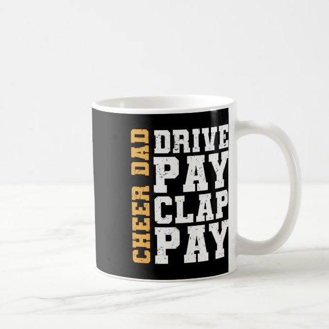 Betala sats Betala för Cheer Pappa-enhet Kaffemugg (Höger)