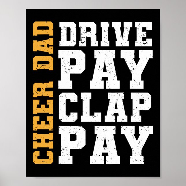 Betala sats Betala för Cheer Pappa-enhet Poster (Framsidan)