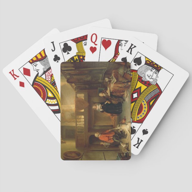 Betala tiondet (olja på panel) kortlek (Baksidan)